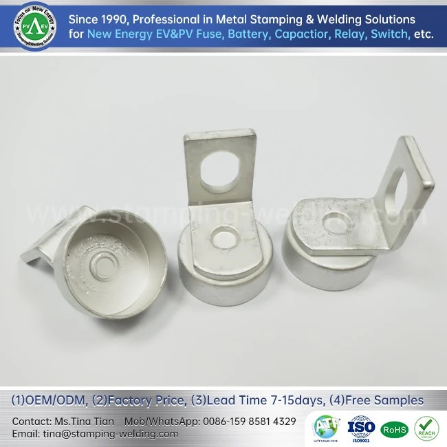 Copper Cap Contact for HV Low Current EV Fuses Copper Cap Contact for HV Low Current EV Fuses