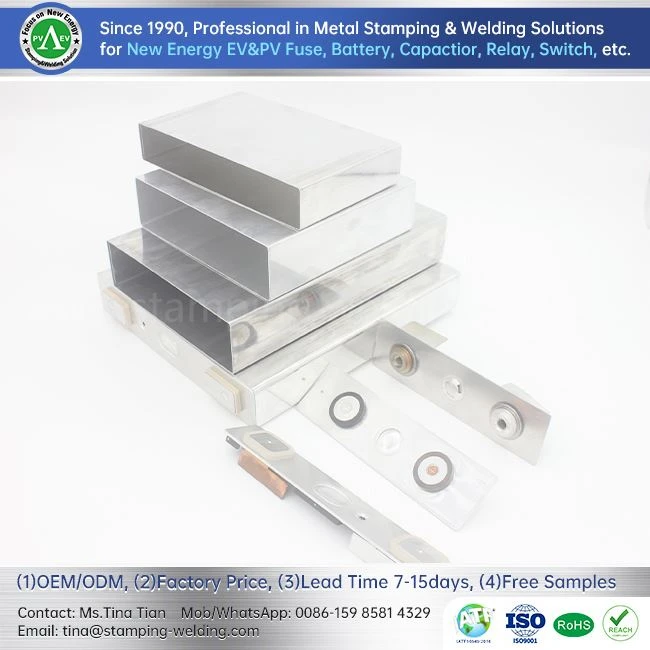 Aluminum Shell for Prismatic Power Lithium Batteries