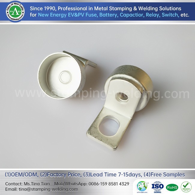 Copper Outer Cap for Ceramic Bolt Fuse