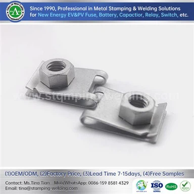 אגוז קלוויס מפלדת פחמן