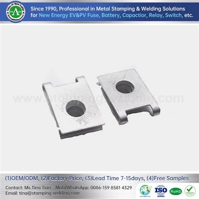 אגוז u-clip מפלדת פחמן