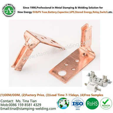 סכין נחושת עבור נתיך NH