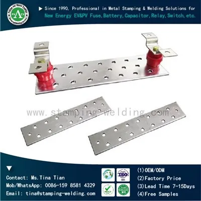 הארקה מנחושת משומרת מבודד סורגים להארקה