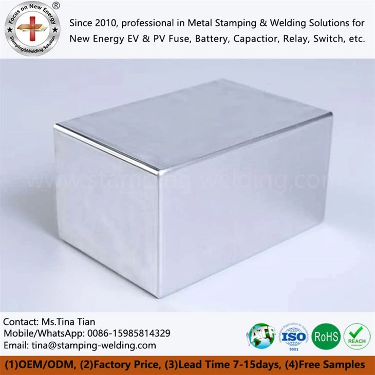 Aluminum deep drawing stamping battery case
