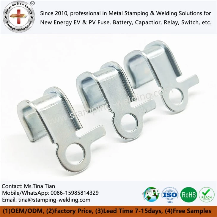 Custom OEM Carbon Steel Zinc Coated Metal Stamping