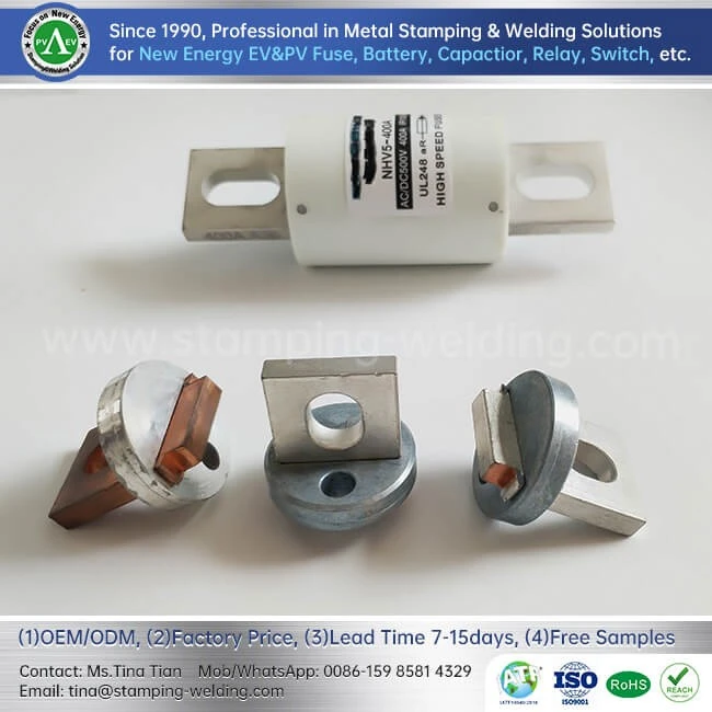 Copper Sheet Fuse Parts