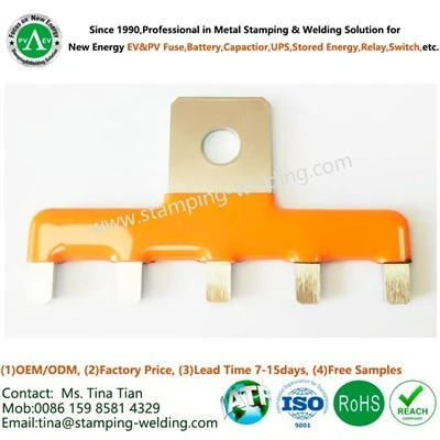 Heat Shrinked Insulated Busbars For Eletric Car