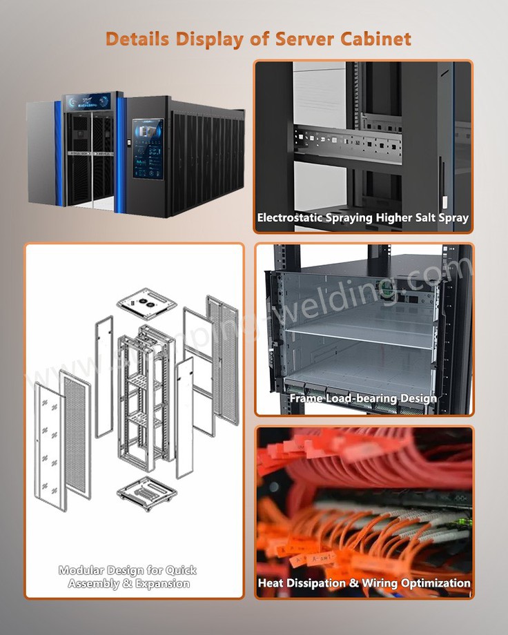 Details of data rack Details of data rack
