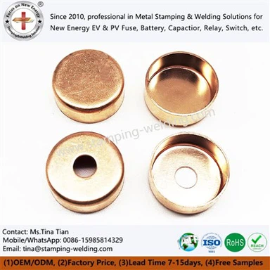 כובע נחושת המתאים לנתיך