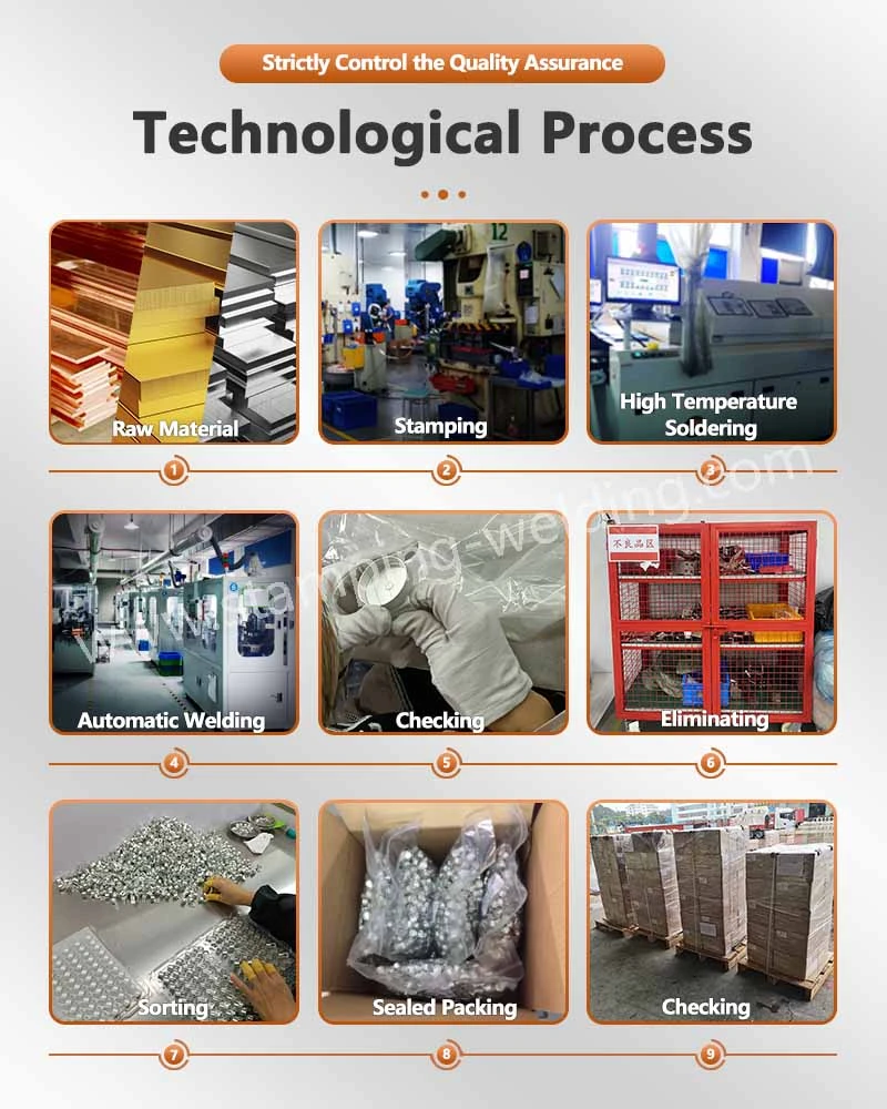 Technological Process of Copper Cap Contact for Electric Vehicles Technological Process of Copper Cap Contact for Electric Vehicles