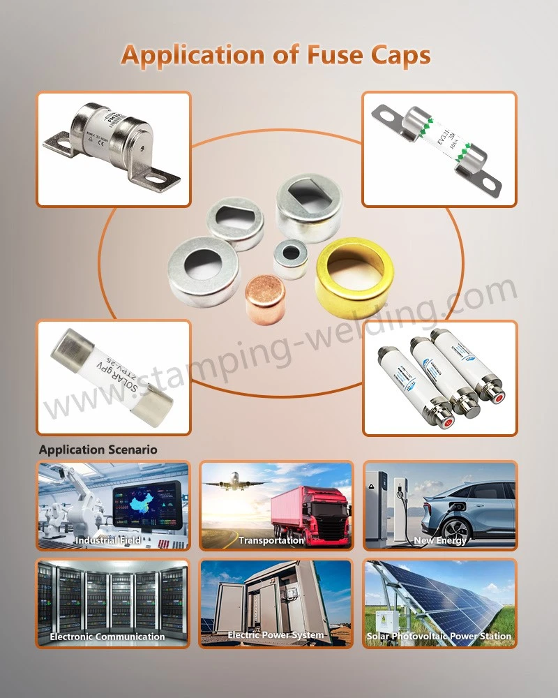 Application of Brass Compression Cap for EV Fuse Application of Brass Compression Cap for EV Fuse
