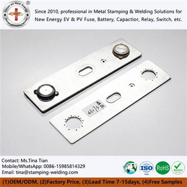 לוחית כיסוי אלומיניום לסוללות